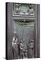 Italy, Siena, Siena Cathedral, Bronze Door Relief-Samuel Magal-Stretched Canvas