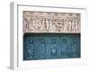 Italy, Siena, Siena Cathedral, Decorated Bronze Door and Sculptured Lintel-Samuel Magal-Framed Photographic Print
