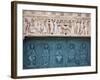 Italy, Siena, Siena Cathedral, Decorated Bronze Door and Sculptured Lintel-Samuel Magal-Framed Photographic Print