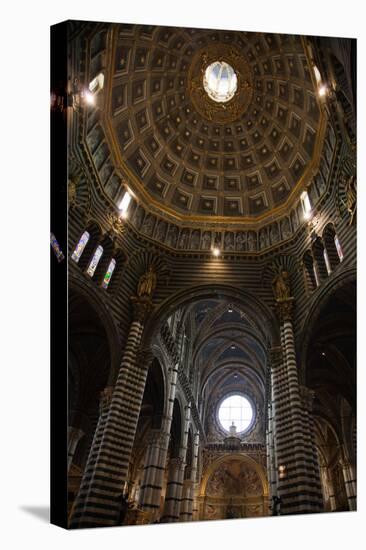 Italy, Siena, Siena Cathedral, Dome Ceiling, Interior-Samuel Magal-Stretched Canvas