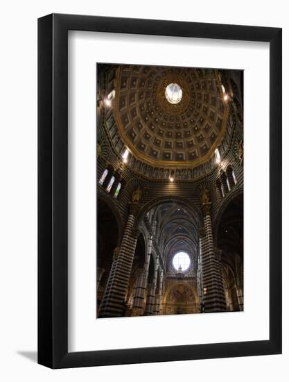 Italy, Siena, Siena Cathedral, Dome Ceiling, Interior-Samuel Magal-Framed Photographic Print