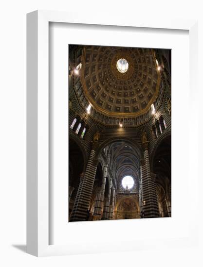 Italy, Siena, Siena Cathedral, Dome Ceiling, Interior-Samuel Magal-Framed Photographic Print