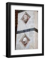 Italy, Siena, Siena Cathedral, Doorway Decorations and Ornaments-Samuel Magal-Framed Photographic Print