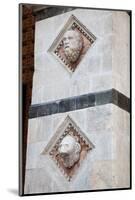 Italy, Siena, Siena Cathedral, Doorway Decorations and Ornaments-Samuel Magal-Mounted Photographic Print