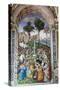 Italy, Siena, Siena Cathedral, Enea Silvio Piccolomini and Emperor Frederick III-Samuel Magal-Stretched Canvas