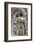 Italy, Siena, Siena Cathedral, Enea Silvio Piccolomini and Emperor Frederick III-Samuel Magal-Framed Photographic Print