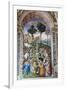 Italy, Siena, Siena Cathedral, Enea Silvio Piccolomini and Emperor Frederick III-Samuel Magal-Framed Photographic Print