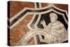 Italy, Siena, Siena Cathedral, Museum, Inlaid marble Mosaic Floor-Samuel Magal-Stretched Canvas