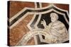 Italy, Siena, Siena Cathedral, Museum, Inlaid marble Mosaic Floor-Samuel Magal-Stretched Canvas