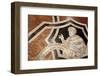 Italy, Siena, Siena Cathedral, Museum, Inlaid marble Mosaic Floor-Samuel Magal-Framed Photographic Print