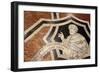 Italy, Siena, Siena Cathedral, Museum, Inlaid marble Mosaic Floor-Samuel Magal-Framed Photographic Print