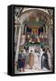 Italy, Siena, Siena Cathedral, Pius II canonizes Saint Catherine of Siena-Samuel Magal-Framed Stretched Canvas