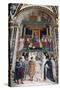 Italy, Siena, Siena Cathedral, Pius II canonizes Saint Catherine of Siena-Samuel Magal-Stretched Canvas