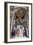 Italy, Siena, Siena Cathedral, Pius II canonizes Saint Catherine of Siena-Samuel Magal-Framed Photographic Print