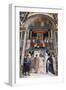 Italy, Siena, Siena Cathedral, Pius II canonizes Saint Catherine of Siena-Samuel Magal-Framed Photographic Print