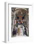 Italy, Siena, Siena Cathedral, Pius II canonizes Saint Catherine of Siena-Samuel Magal-Framed Photographic Print