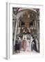 Italy, Siena, Siena Cathedral, Pius II canonizes Saint Catherine of Siena-Samuel Magal-Framed Photographic Print