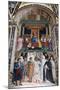 Italy, Siena, Siena Cathedral, Pius II canonizes Saint Catherine of Siena-Samuel Magal-Mounted Photographic Print