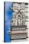 Italy, Siena, Siena Cathedral, Statues and Gargoyles-Samuel Magal-Stretched Canvas