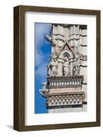Italy, Siena, Siena Cathedral, Statues and Gargoyles-Samuel Magal-Framed Photographic Print