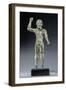 Italy, Sienna Province, Chiusi, Bronze Statue Depicting Javelin Thrower-null-Framed Giclee Print