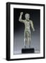 Italy, Sienna Province, Chiusi, Bronze Statue Depicting Javelin Thrower-null-Framed Giclee Print