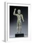 Italy, Sienna Province, Chiusi, Bronze Statue Depicting Javelin Thrower-null-Framed Giclee Print