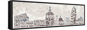 Italy Sky Line-Diane Stimson-Framed Stretched Canvas