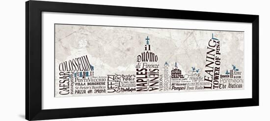 Italy Sky Line-Diane Stimson-Framed Art Print