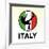 Italy Soccer-null-Framed Giclee Print