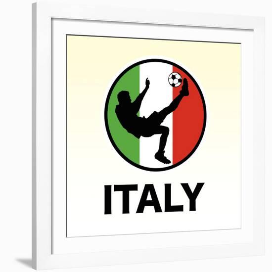 Italy Soccer-null-Framed Giclee Print