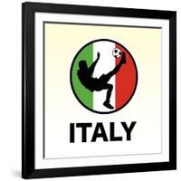 Italy Soccer-null-Framed Giclee Print