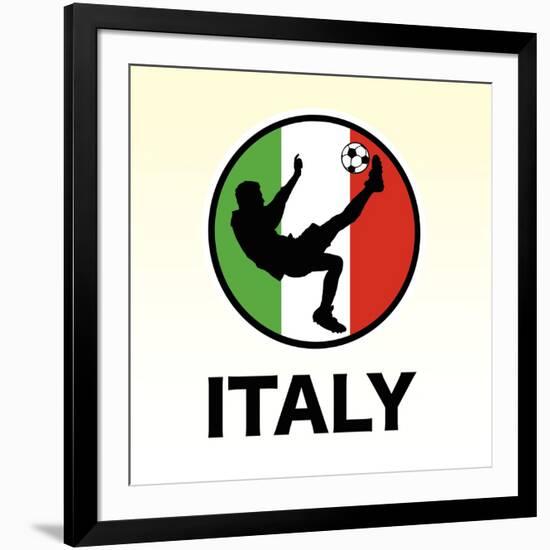 Italy Soccer-null-Framed Giclee Print