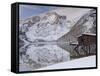 Italy, South Tirol, Alto Adige, Lake Pagser Wildsee, Fanes-Sennes-Prags Naturpark-Rainer Mirau-Framed Stretched Canvas