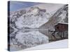 Italy, South Tirol, Alto Adige, Lake Pagser Wildsee, Fanes-Sennes-Prags Naturpark-Rainer Mirau-Stretched Canvas