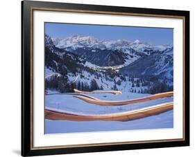 Italy, South Tirol, Gršdner Col, Mountain Pass, Colfosco, Corvara, Cunturines Point-Rainer Mirau-Framed Photographic Print