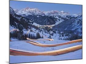 Italy, South Tirol, Gršdner Col, Mountain Pass, Colfosco, Corvara, Cunturines Point-Rainer Mirau-Mounted Photographic Print