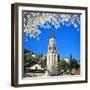 Italy, South Tirol, Merano, Church St Nicholas, Spring, (M)-Ludwig Mallaun-Framed Photographic Print