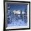 Italy, South Tyrol, Alto Adige, Monte Cristallo, Snow, Spruces-Rainer Mirau-Framed Photographic Print