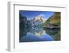 Italy, South Tyrol, Bolzano, Braies Lake-Michele Falzone-Framed Photographic Print