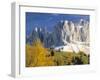 Italy, South Tyrol, Dolomites, 'Rosengarten', 'Vajolet-T?Me', Autumn-Thonig-Framed Photographic Print