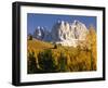 Italy, South Tyrol, Dolomites, 'Rosengarten', 'Vajolet-T?Me', Autumn-Thonig-Framed Photographic Print