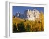 Italy, South Tyrol, Dolomites, 'Rosengarten', 'Vajolet-T?Me', Autumn-Thonig-Framed Photographic Print