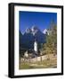 Italy, South Tyrol, Gr?Nertal, Dolomites, Kolfuschg, Sella, Church, Autumn-Thonig-Framed Photographic Print