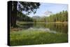 Italy, South Tyrol, the Dolomites, Drei Zinnen, Lake, Reflection-Alfons Rumberger-Stretched Canvas