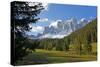 Italy, South Tyrol, the Dolomites, Geislerspitzen-Alfons Rumberger-Stretched Canvas