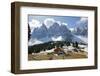 Italy, South Tyrol, the Dolomites, Geislerspitzen-Alfons Rumberger-Framed Photographic Print