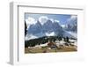 Italy, South Tyrol, the Dolomites, Geislerspitzen-Alfons Rumberger-Framed Photographic Print