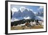 Italy, South Tyrol, the Dolomites, Geislerspitzen-Alfons Rumberger-Framed Photographic Print