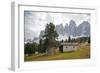 Italy, South Tyrol, the Dolomites, Geislerspitzen-Alfons Rumberger-Framed Photographic Print